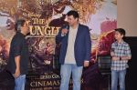 Vishal Bharadwaj, Siddharth Roy Kapoor with Neel Sethi aka Mowgli at Jungle Book press meet on 28th March 2016